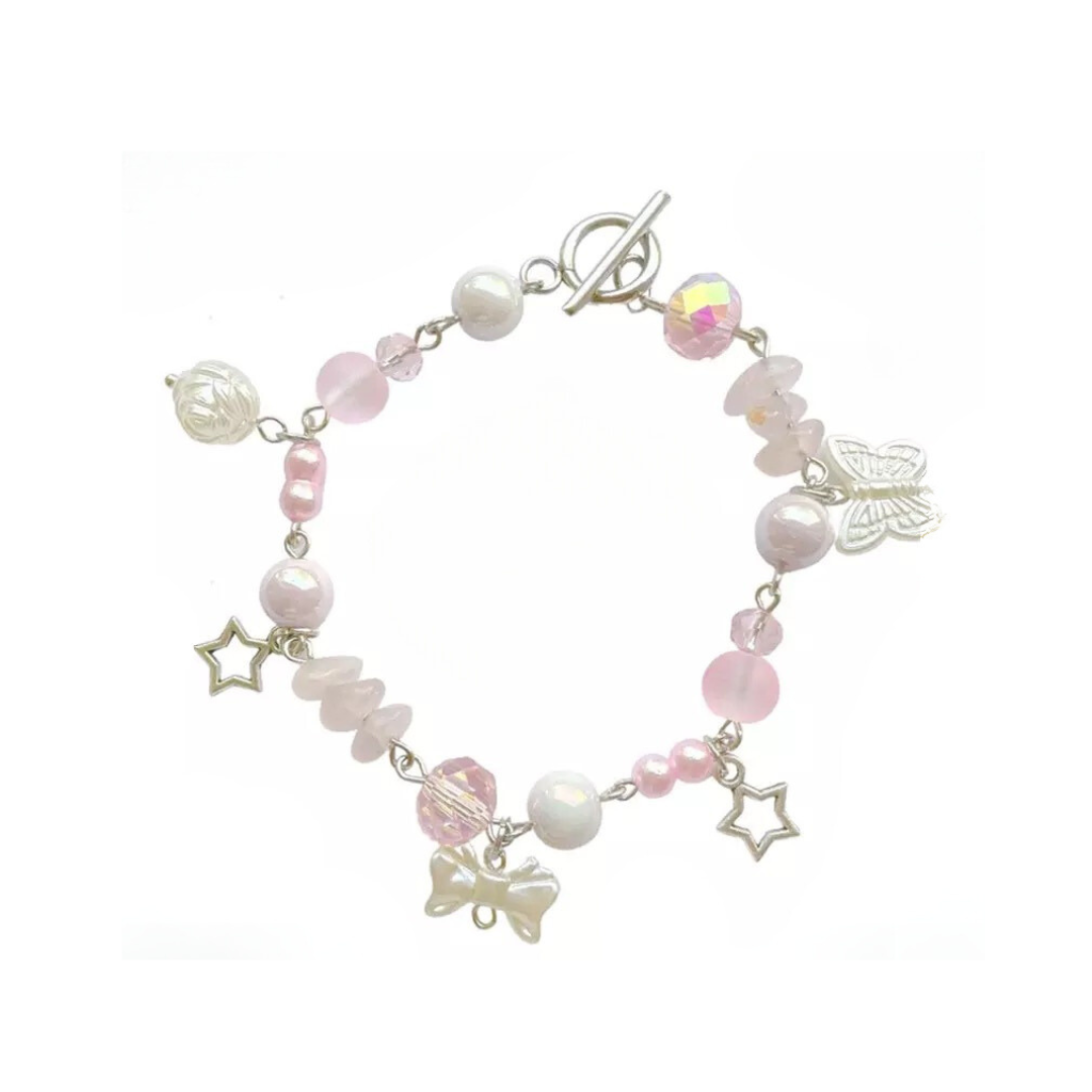 Pink Fairy Y2K Bracelet – Kawaii Wanted