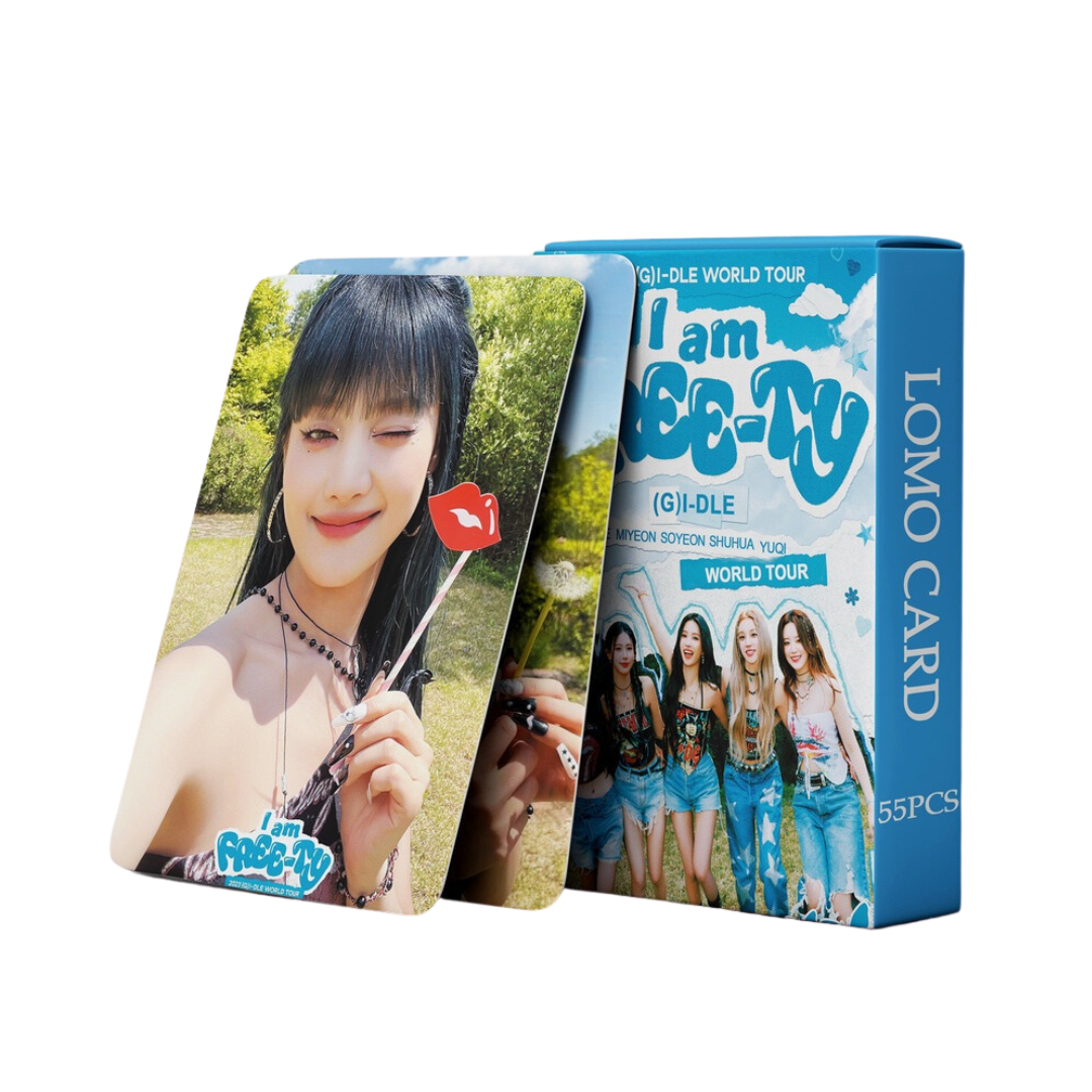 Kpop (G)I-DLE Paper Lomo Photo Cards I Feel 6th Mini Album