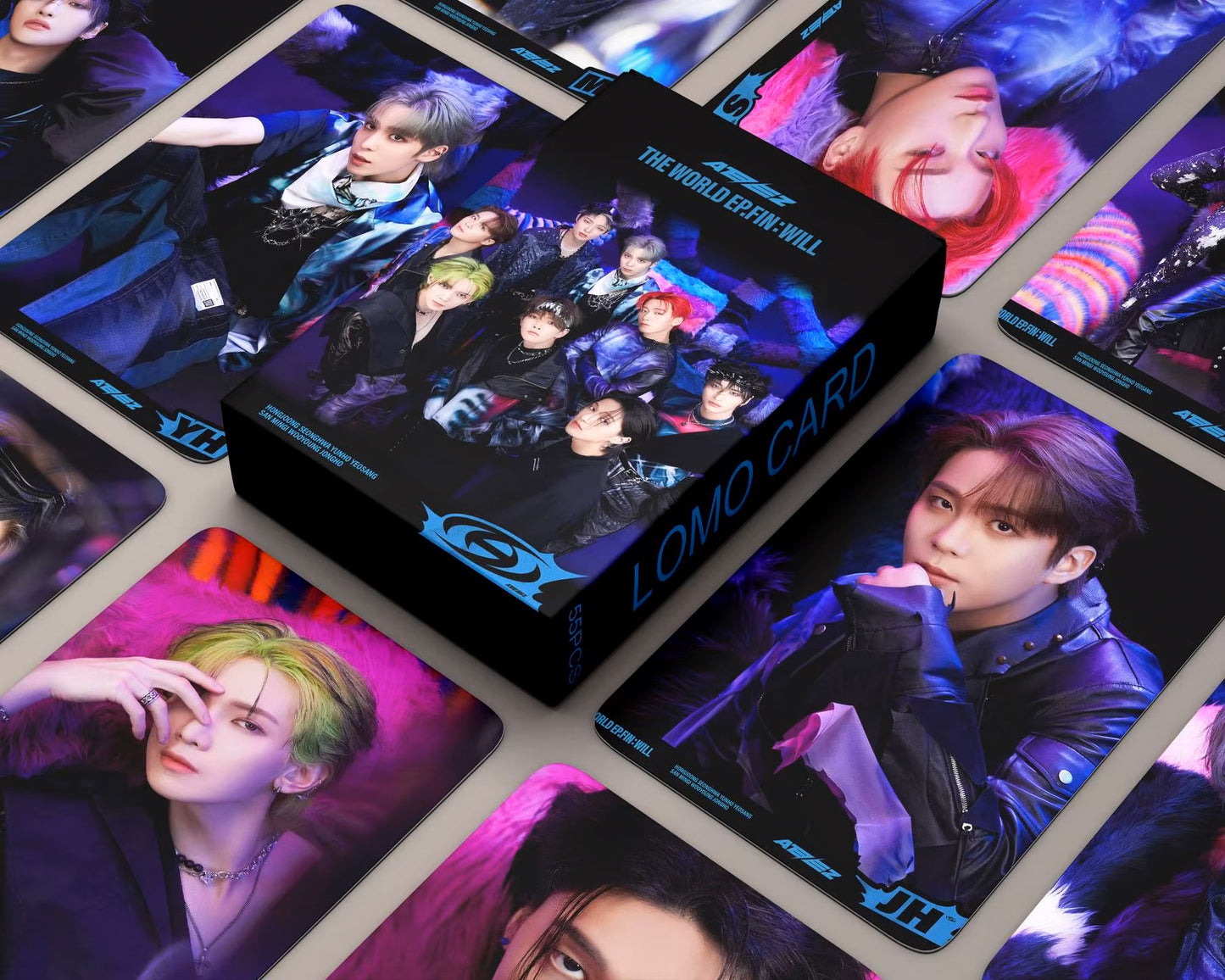 ATEEZ The World EP.Fin: Will Lomo Cards