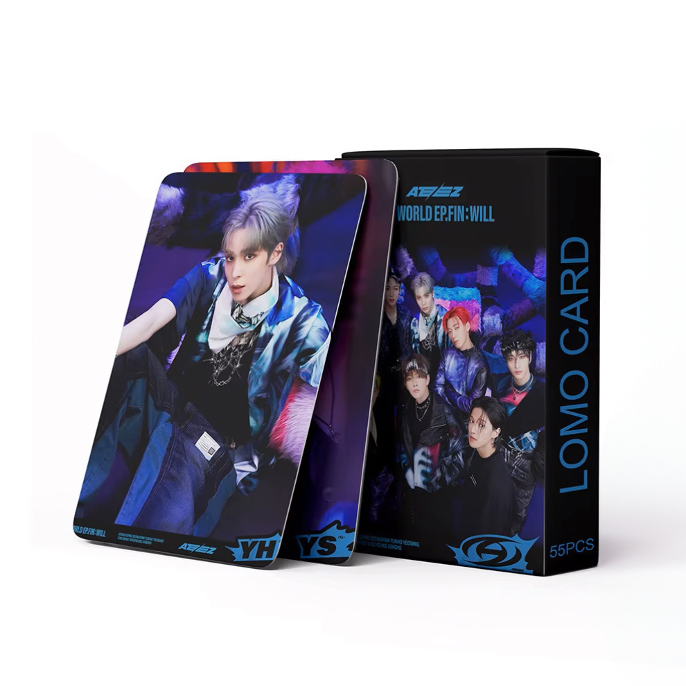 ATEEZ The World EP.Fin: Will Lomo Cards