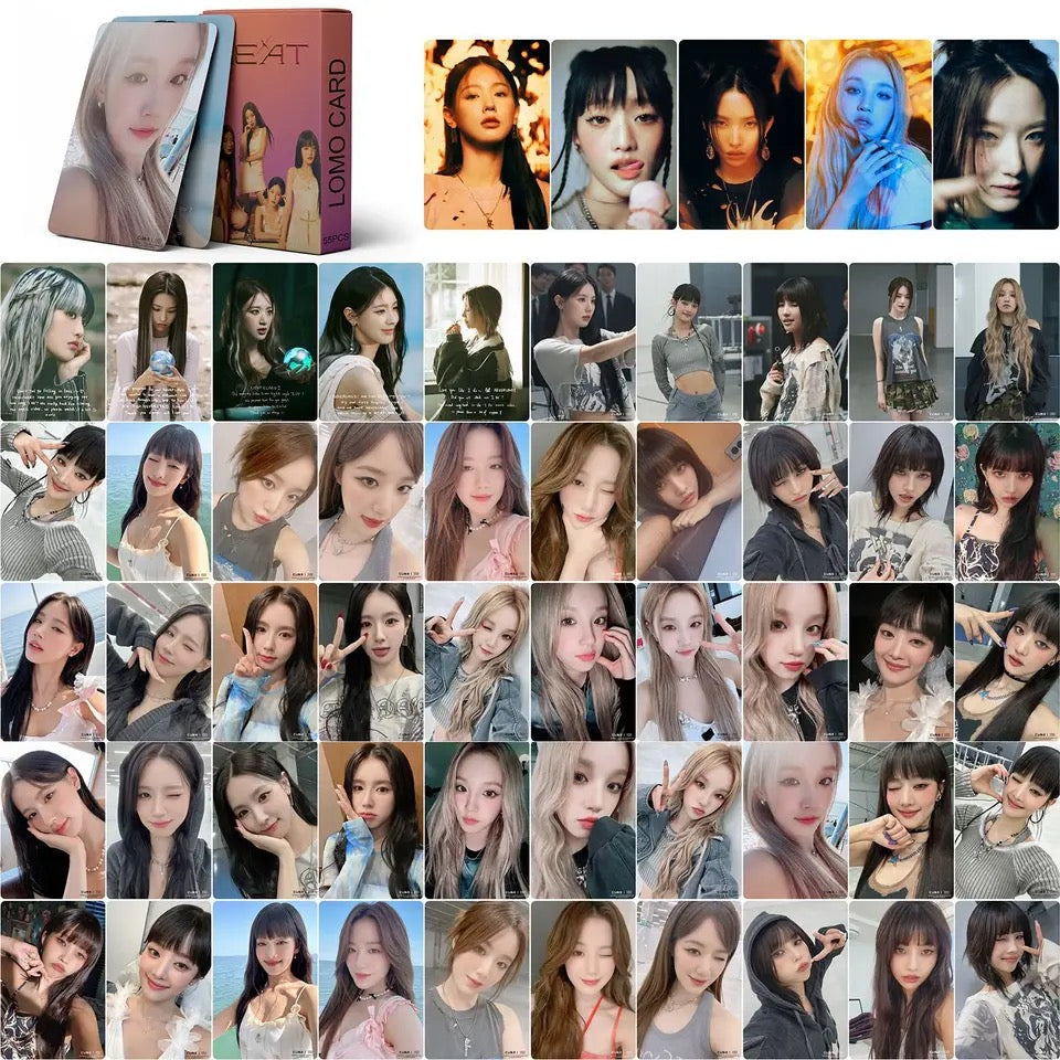 (G)I-DLE Heat Album Lomo Cards