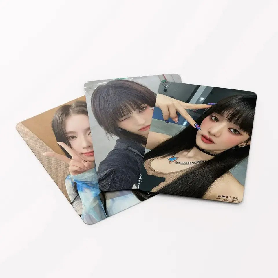 (G)I-DLE Heat Album Lomo Cards