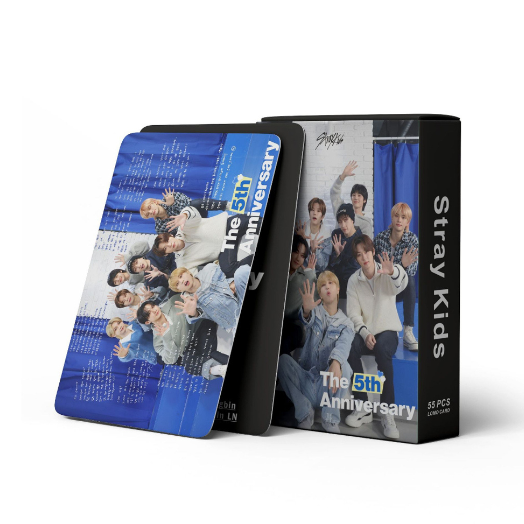 Stray Kids The 5th Anniversary Lomo Cards