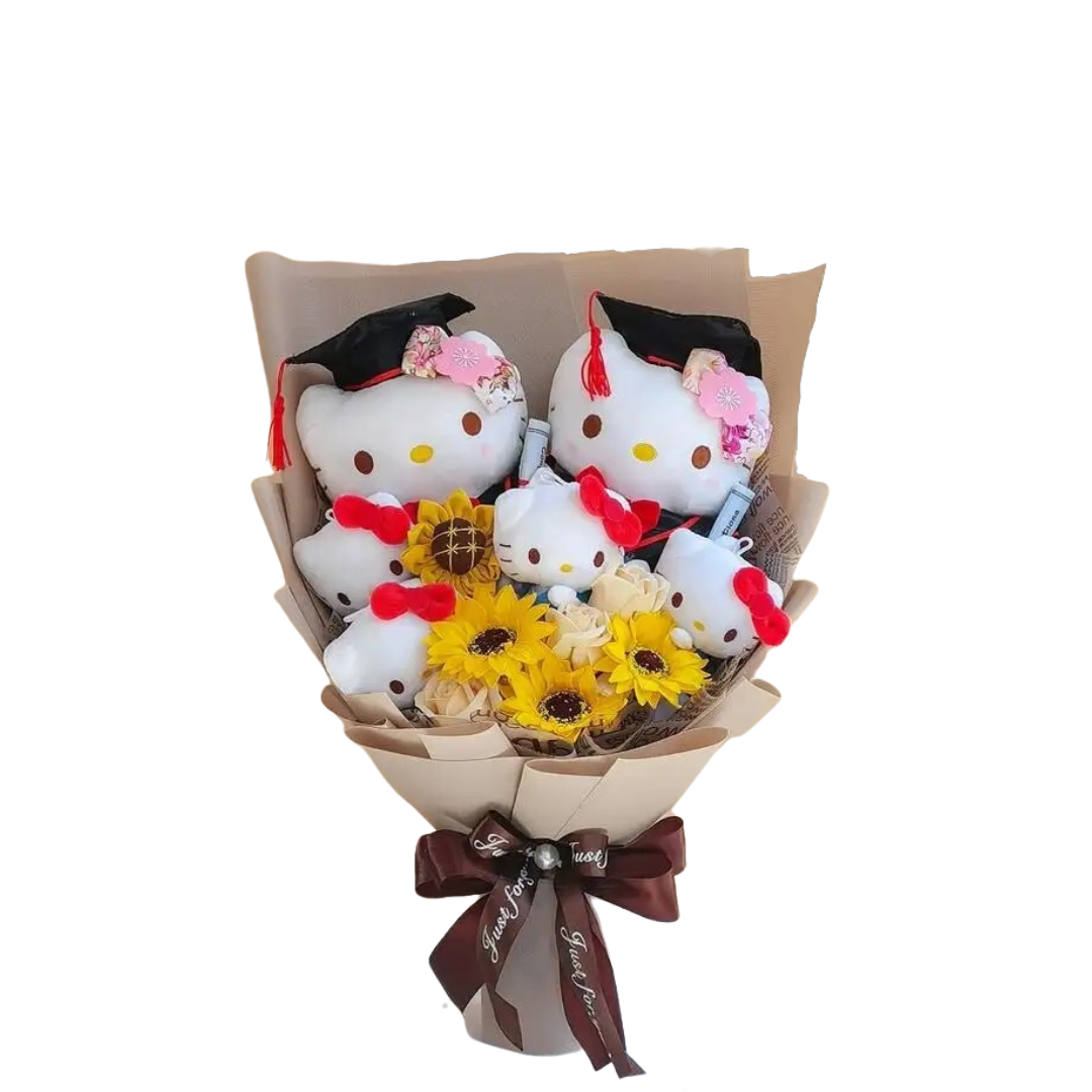 Hello Kitty Graduation Bouquet