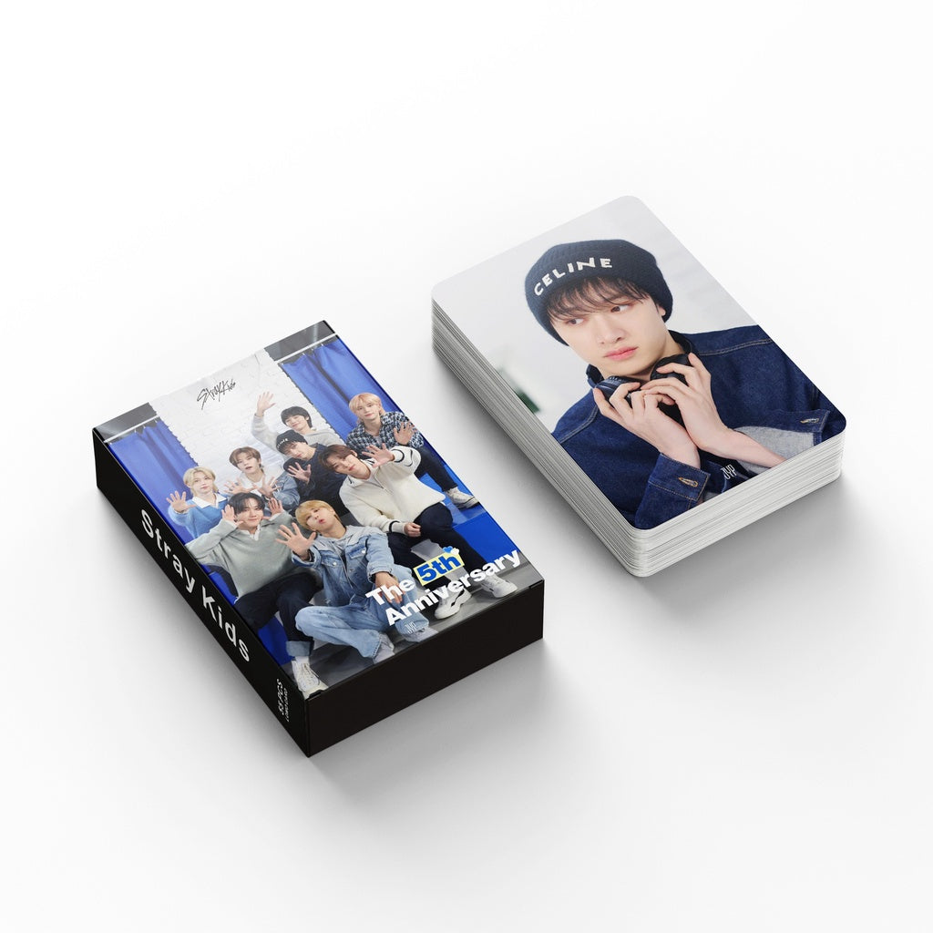 Stray Kids The 5th Anniversary Lomo Cards