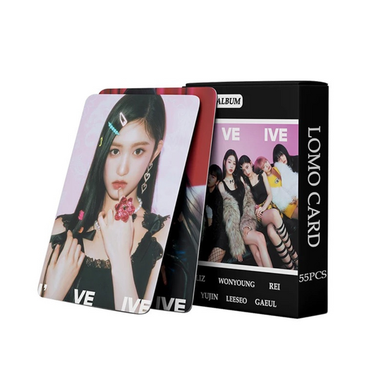 IVE I’ve Black Album Lomo Cards