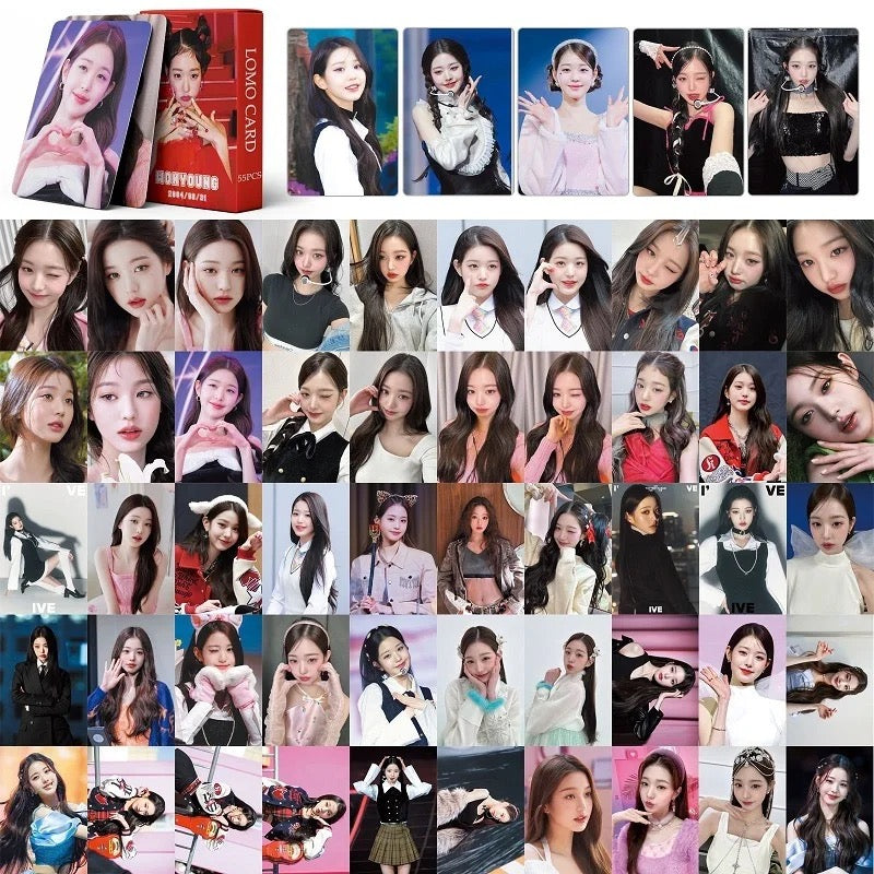 Wonyoung IVE Lomo Cards