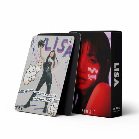 LISA Vogue Blackpink Lomo Cards