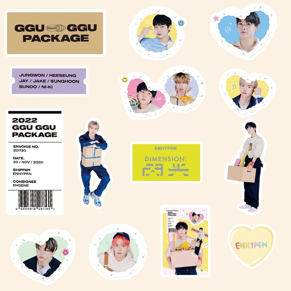 Enhypen Sticker Pack – Kawaii Wanted