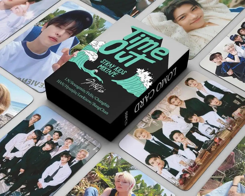 Stray Kids Mixtape: Time Out Lomo Cards