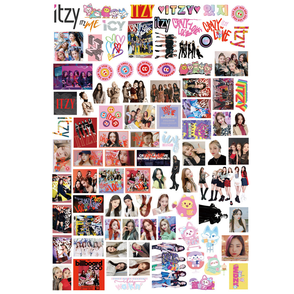 ITZY KPOP Sticker for Sale by shannonpaints