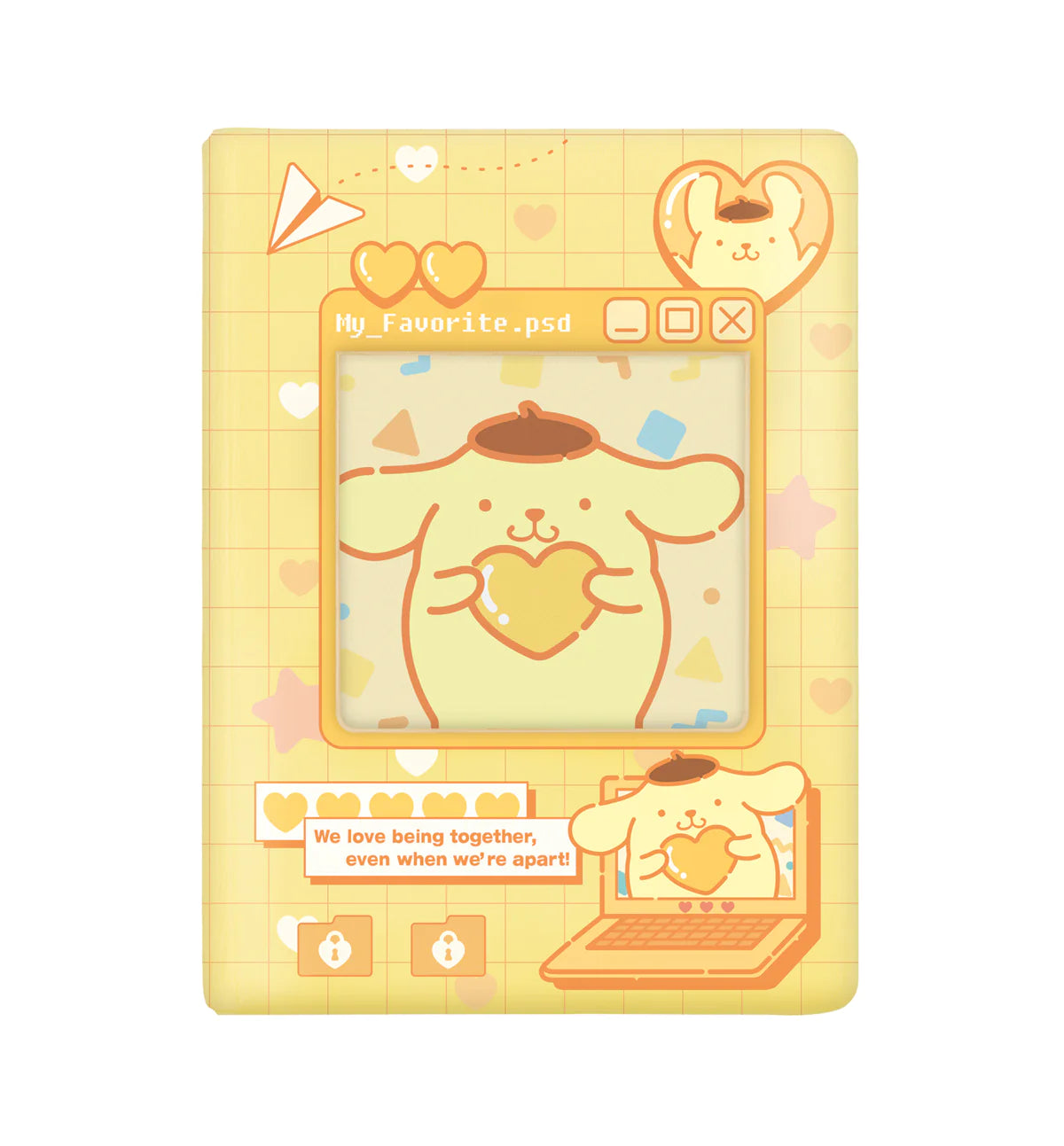 Pompompurin Kawaii Polaroid/Photocard Binder